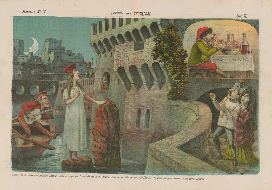 Parodia Del Trovatore Wall Art by Augusto Grossi - High-Resolution Digital Print