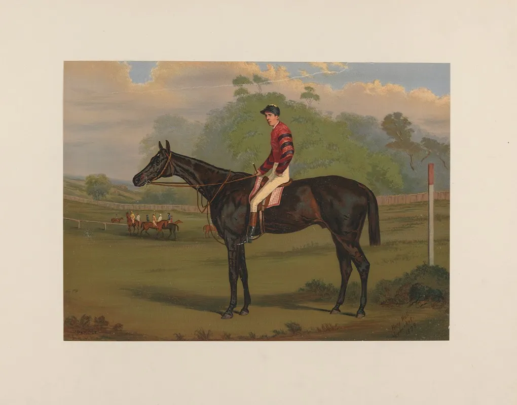 Parole Brown Gelding Wall Art by Harry Hall - High-Resolution Digital Print