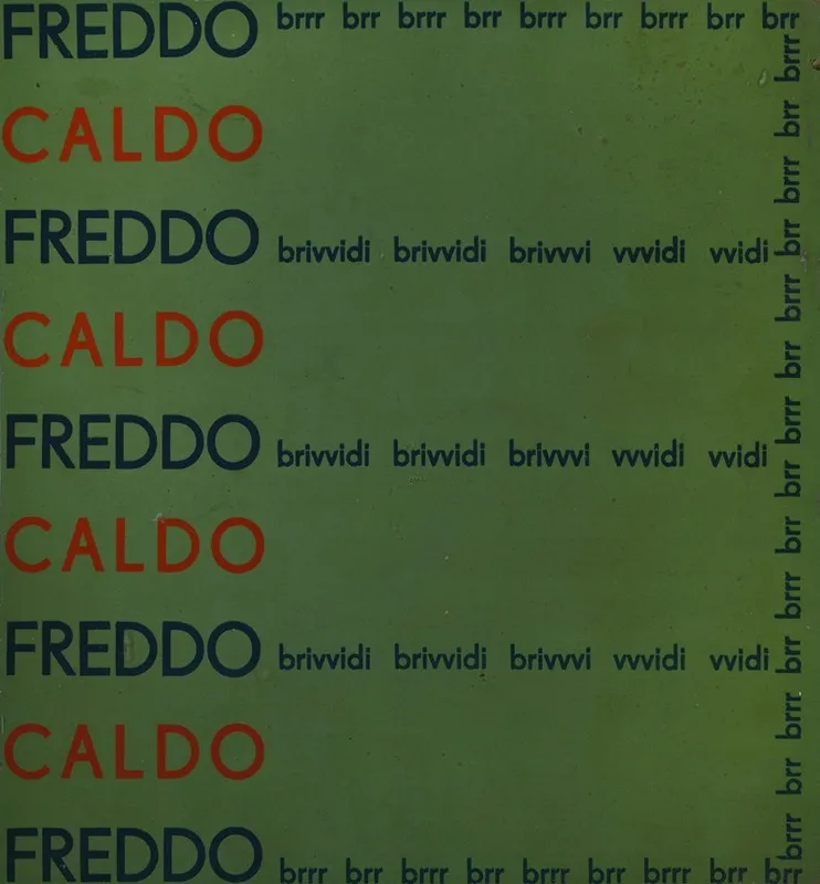 Parole In Liberta Futuriste Olfattive Tattili Termiche Pl 7