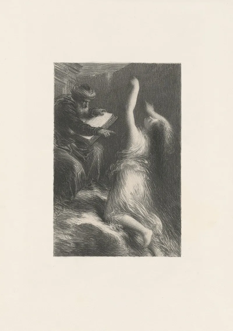 Parsifal Acte Ii Evocation De Kundry Wall Art by Henri Fantin-Latour - High-Resolution Digital Print