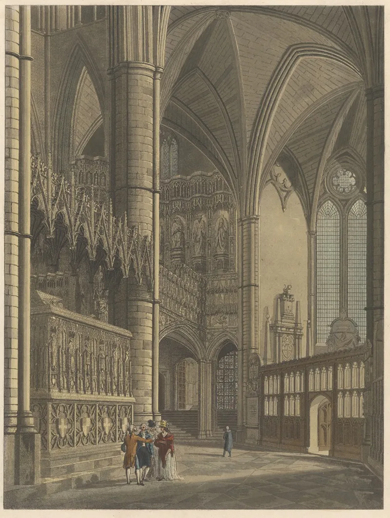 Part Of The Sachristary Leading To The Chapel Of Henry Vii