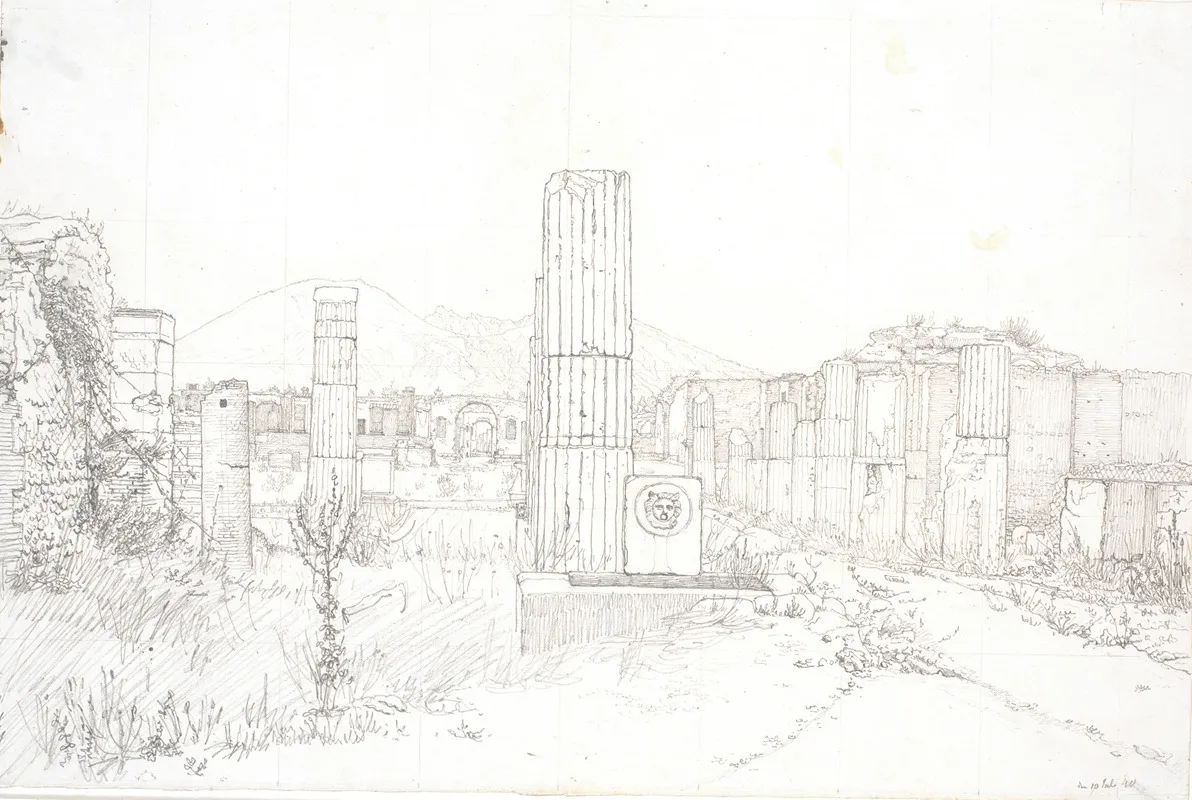 Parti Af Forum I Pompeji