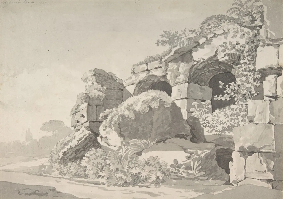 Partial View Of The Colosseum