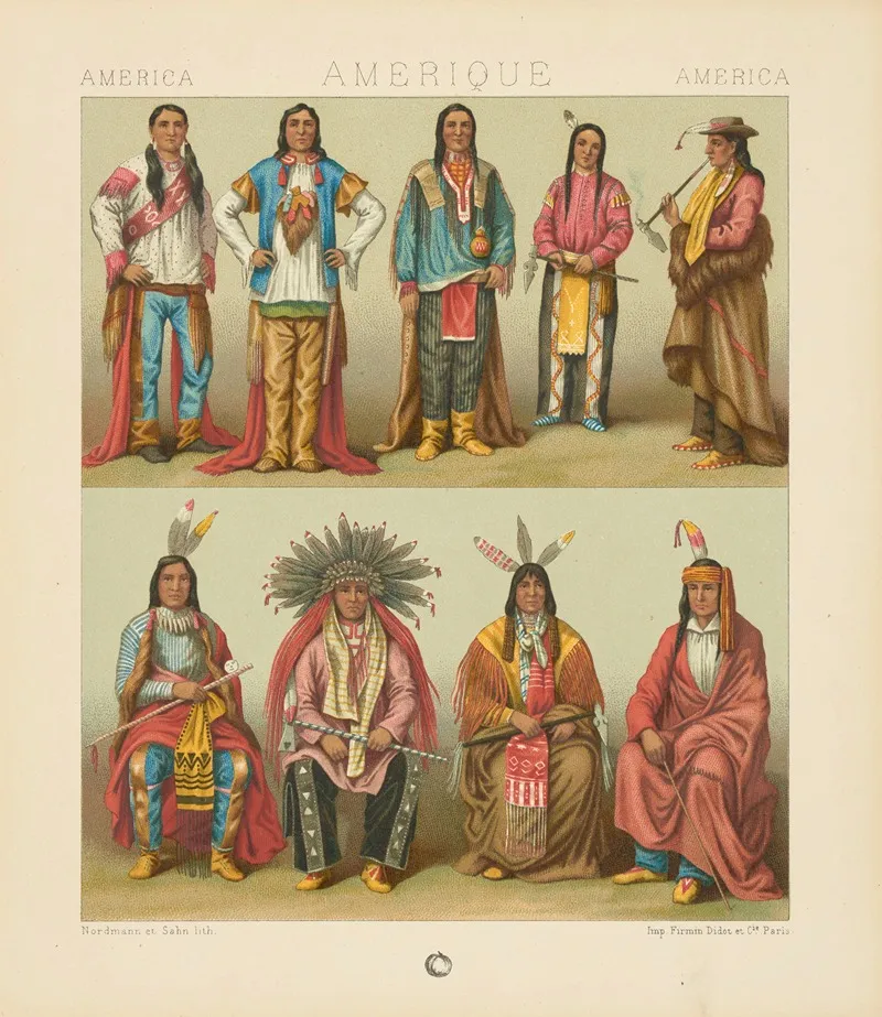 Partie Septentrionale Les Peaux Rouges Bassins Du Mississipi Et Du Colorado