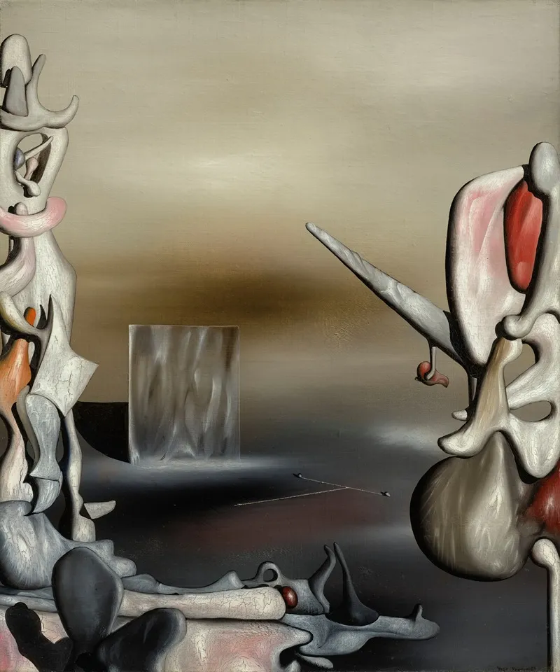 Parure Dinsomnie Clothed In Wakefulness Wall Art by Yves Tanguy - High-Resolution Digital Print