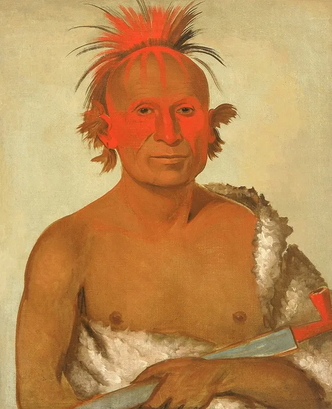 Pash Ee Pa Ho Little Stabbing Chief The Younger One Of Black Hawks Braves