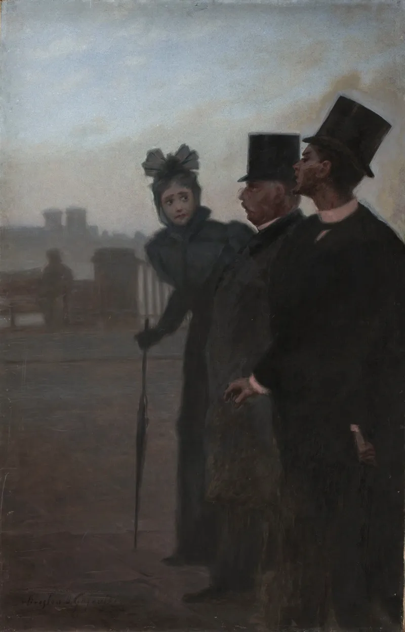 Passers By Wall Art by Mirosław Gajewski - High-Resolution Digital Print