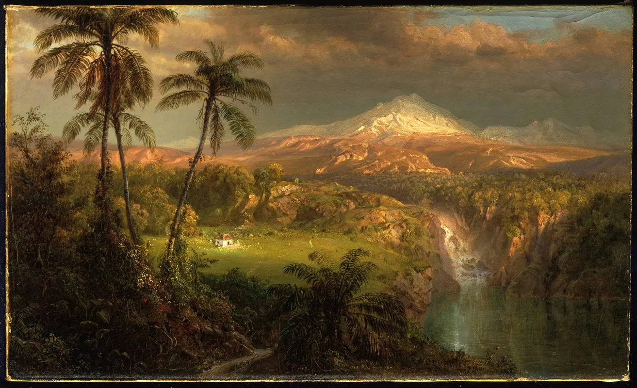 Passing Shower In The Tropics