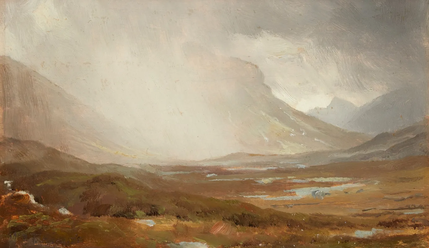Passing Storm Isle Of Skye Scotland