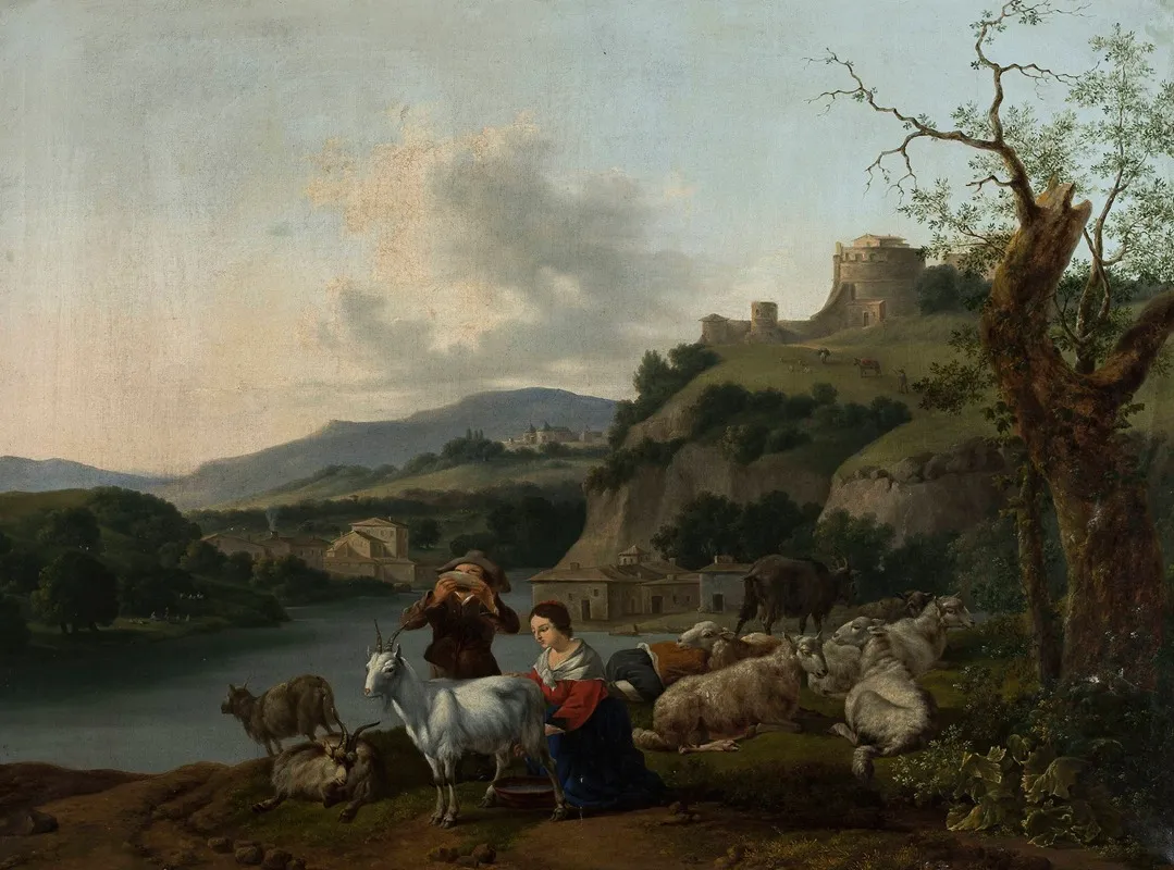 Pastoral Scene 14 Wall Art by Kazimierz Żwan - High-Resolution Digital Print