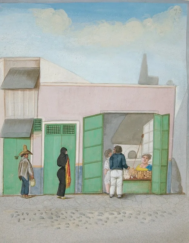 Pastry Shop Wall Art by Francisco Fierro - High-Resolution Digital Print
