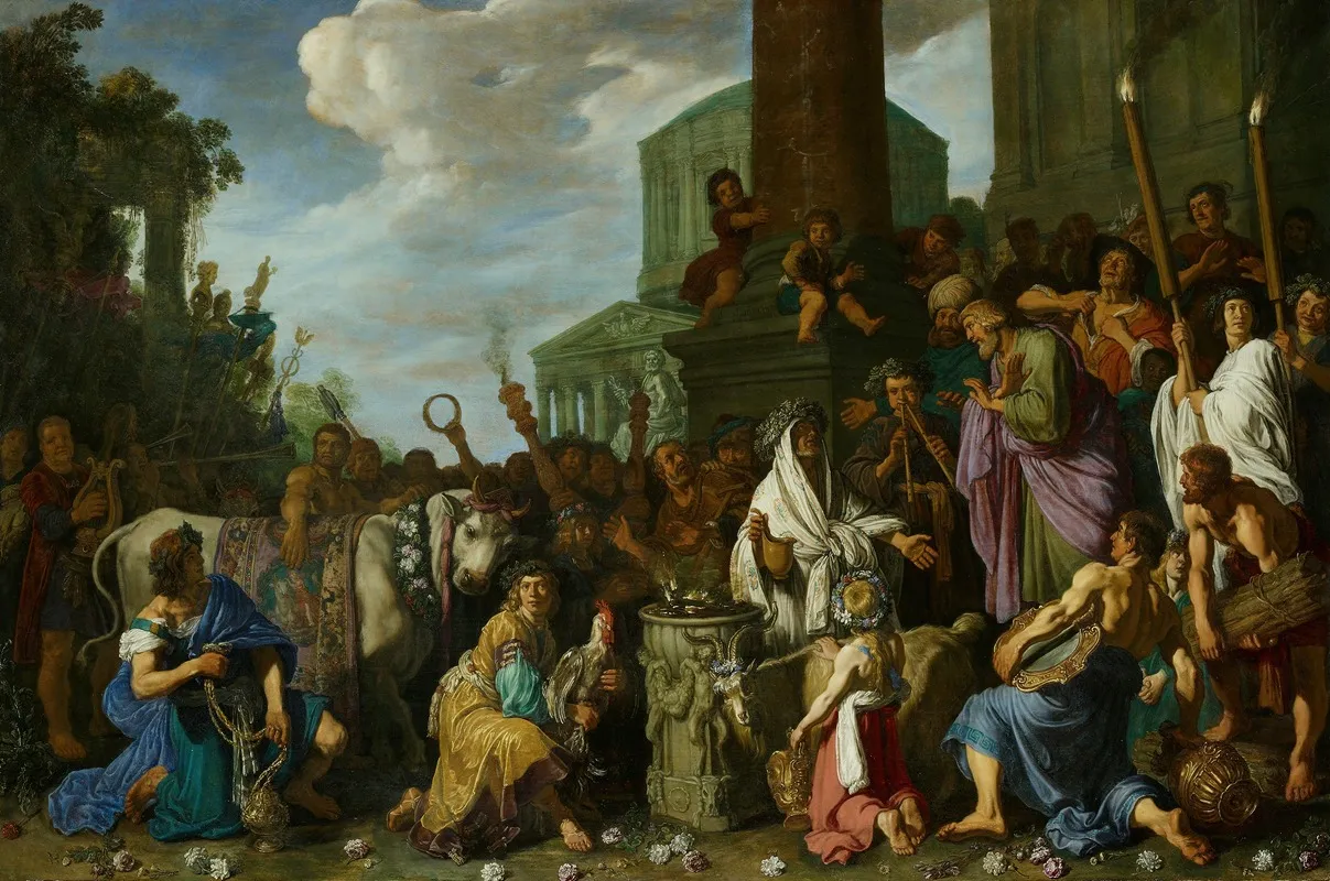 Paul And Barnabas In Lystra