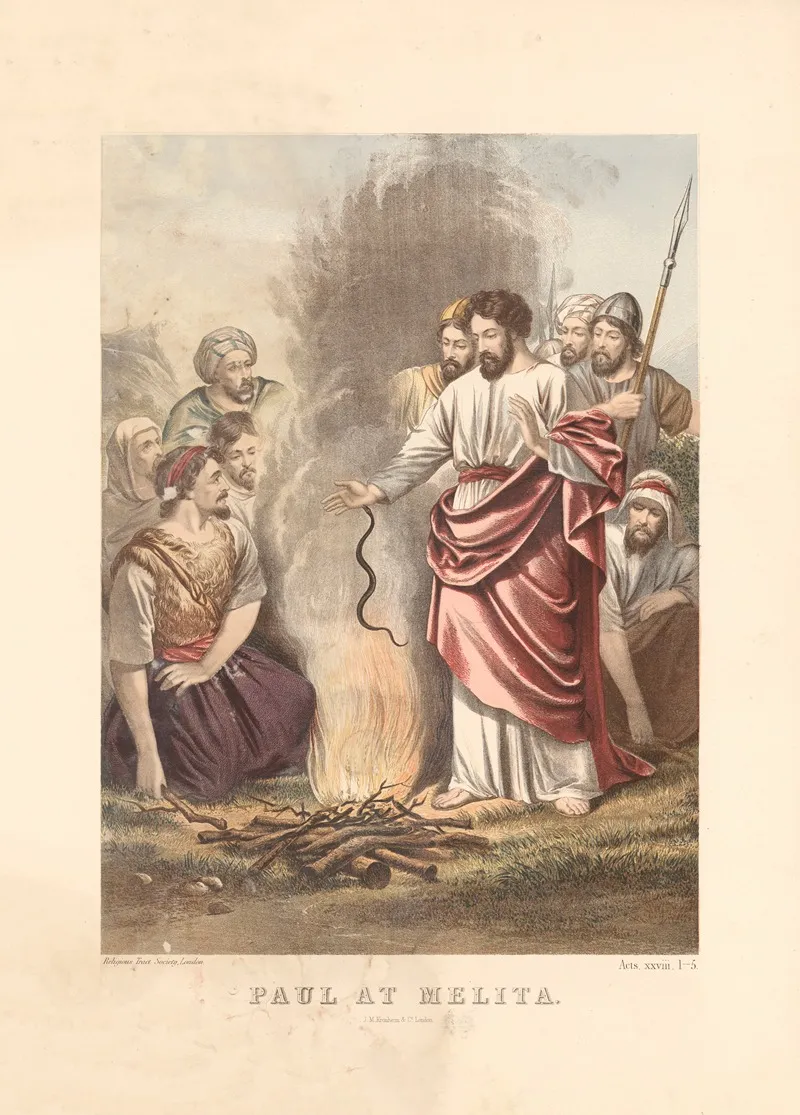 Paul At Melita Wall Art by Joseph Martin Kronheim - High-Resolution Digital Print