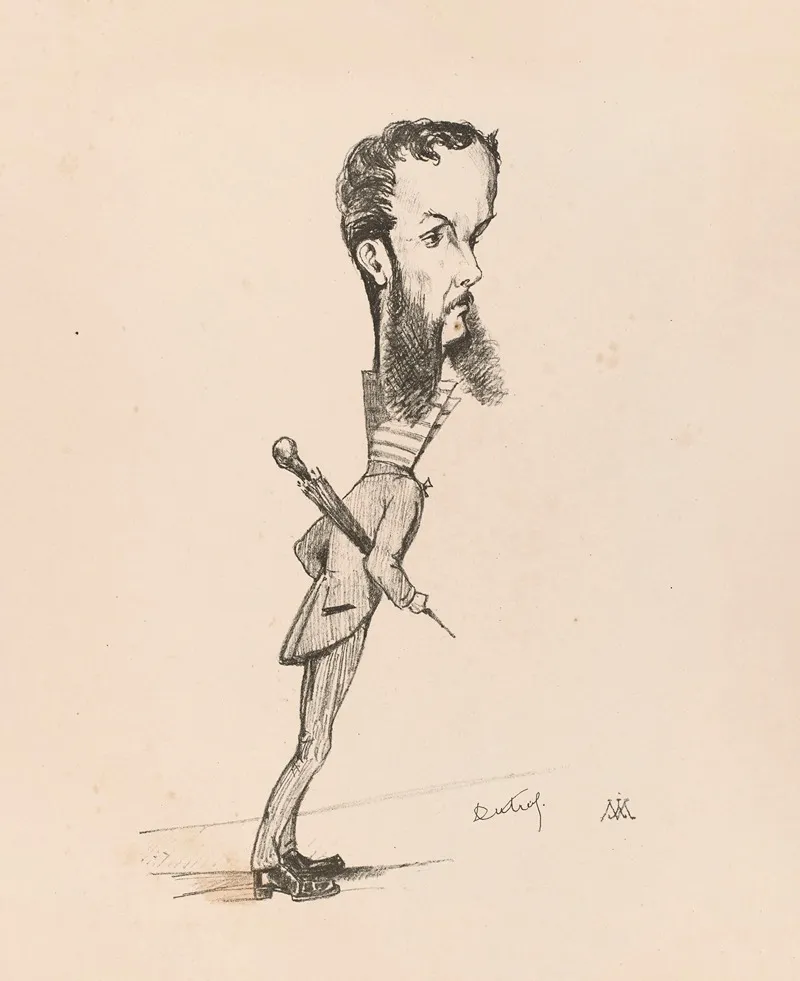 Paul Bernard Dutreil Wall Art by Joseph Mollard - High-Resolution Digital Print