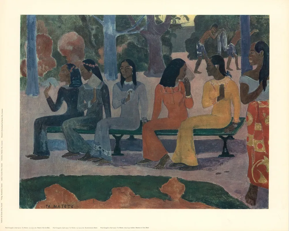 Paul Gauguin Ta Matete