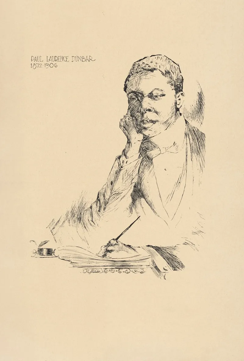 Paul Laurence Dunbar Wall Art by Albert Alexander Smith - High-Resolution Digital Print