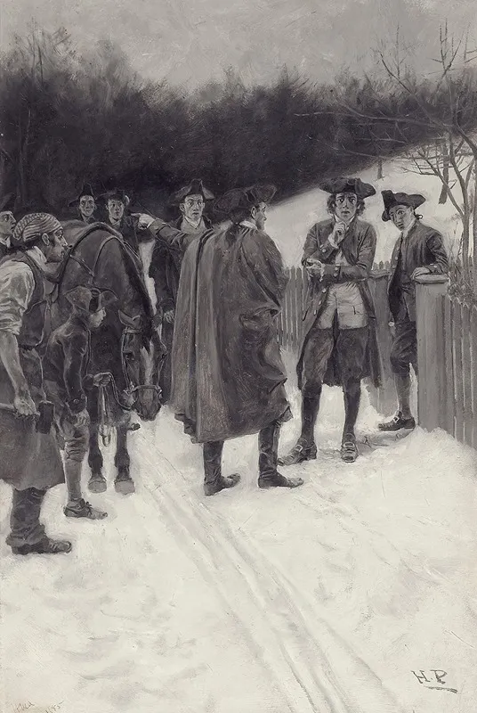 Paul Revere Bringing News To Sullivan
