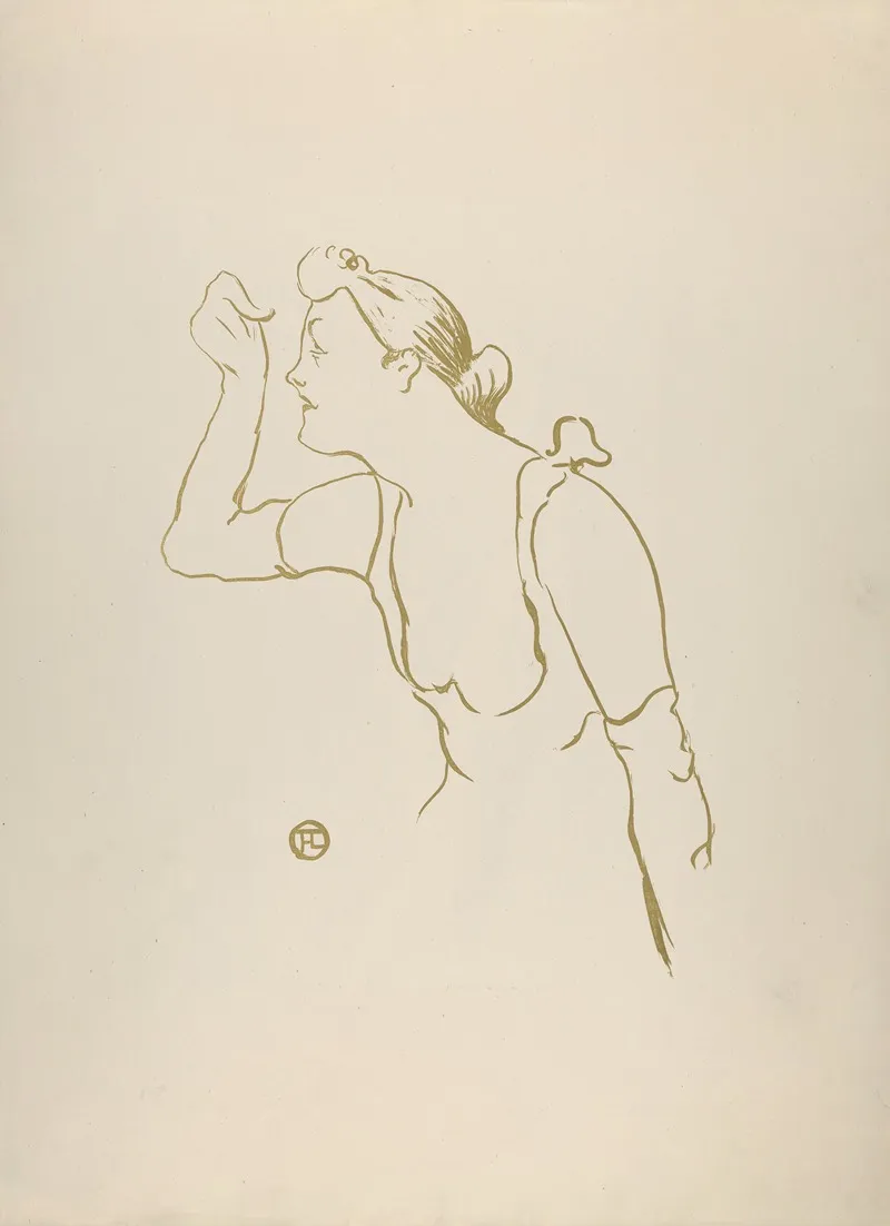 Paula Brebion Wall Art by Henri de Toulouse-Lautrec - High-Resolution Digital Print
