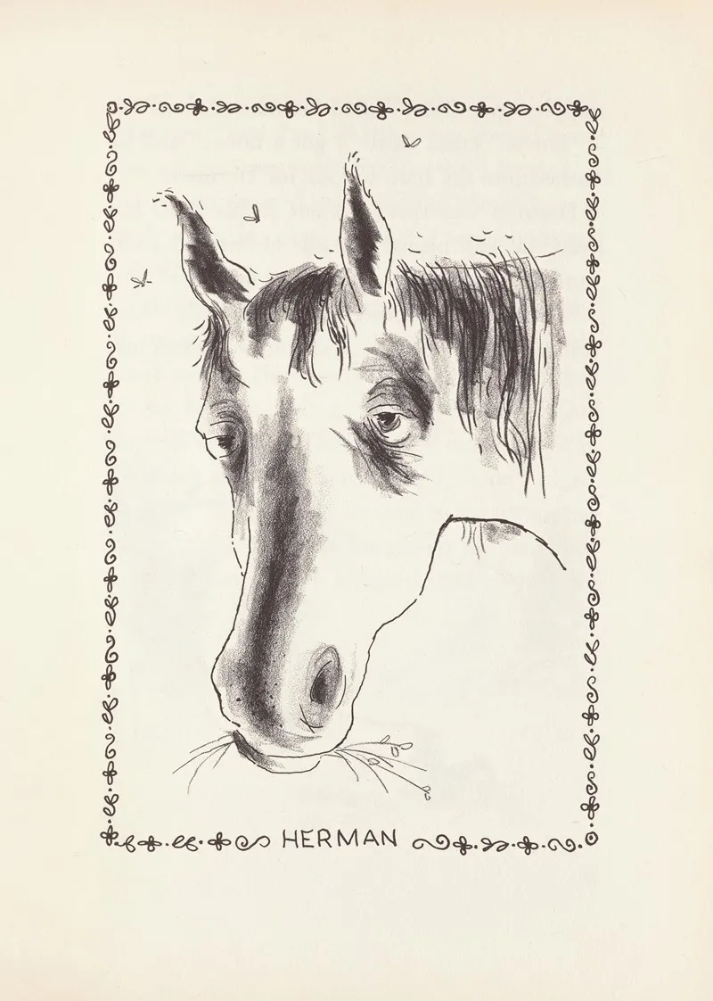 Pauls Horse Herman Pl 02 Wall Art by Harvey Weiss - High-Resolution Digital Print
