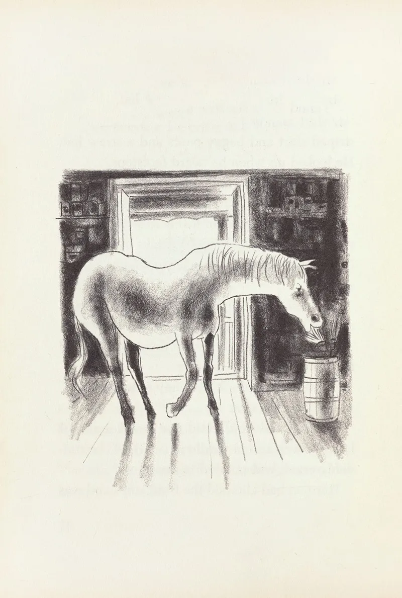 Pauls Horse Herman Pl 07 Wall Art by Harvey Weiss - High-Resolution Digital Print