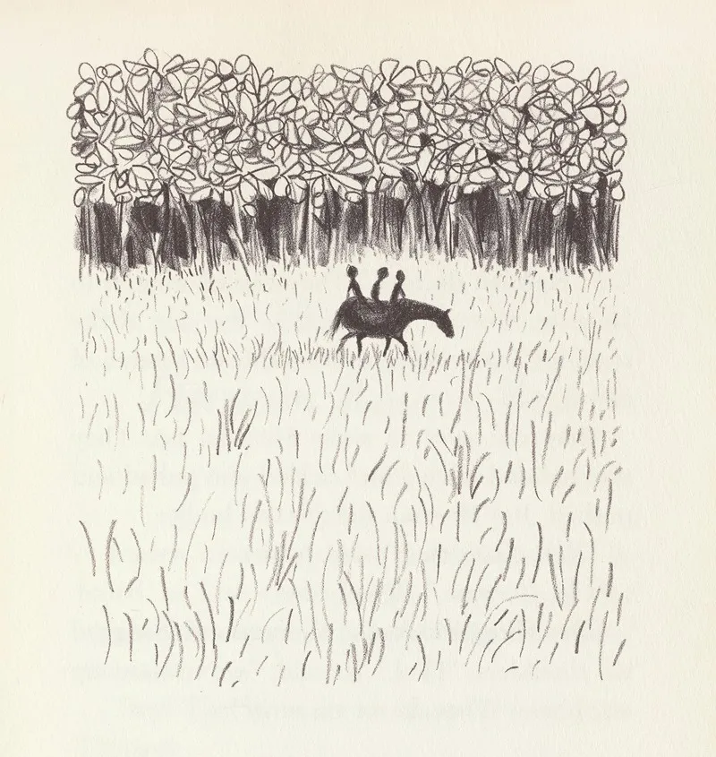 Pauls Horse Herman Pl 12 Wall Art by Harvey Weiss - High-Resolution Digital Print
