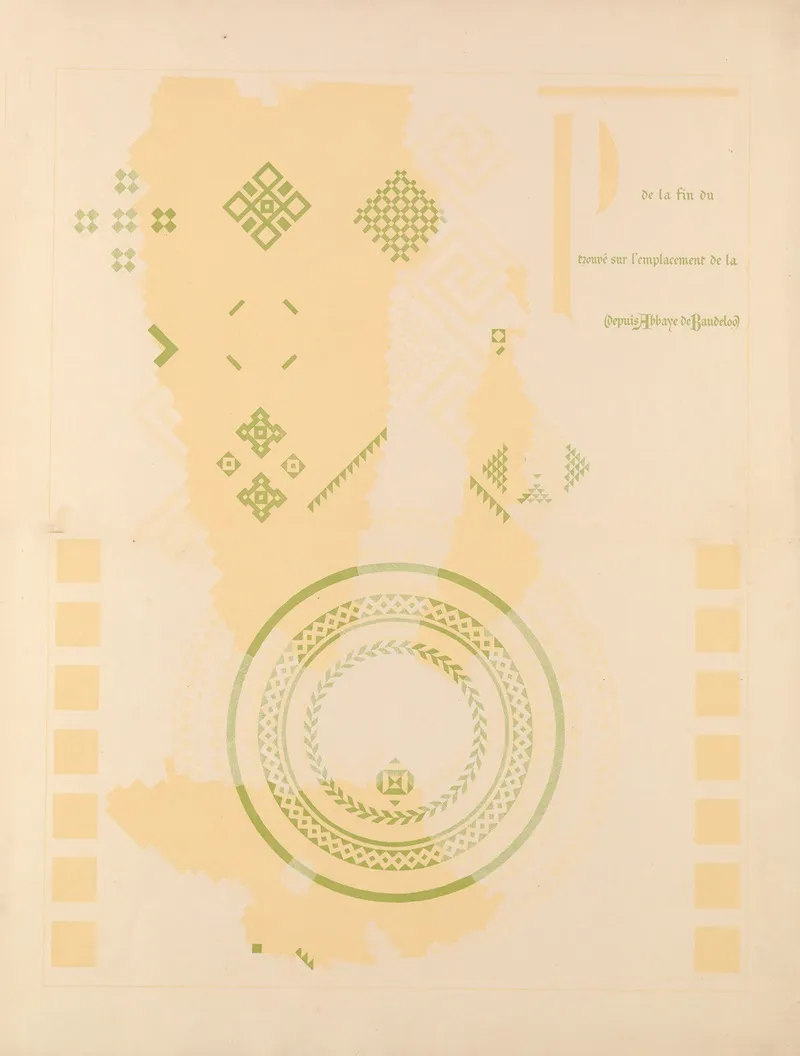Pavement Plan 2 Wall Art by P. Allaert - High-Resolution Digital Print