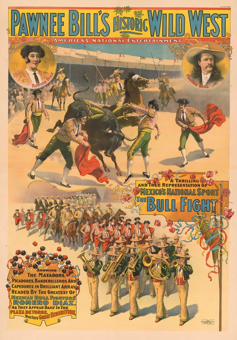 Pawnee Bills Historic Wild West The Bullfight
