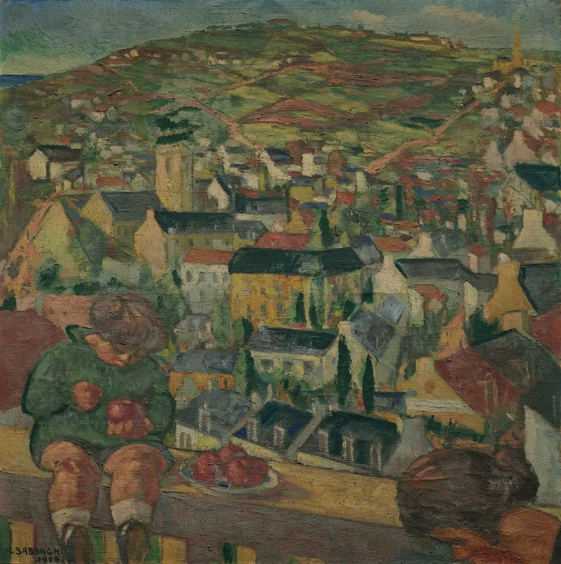 Paysage 51 Wall Art by Georges Sabbagh - High-Resolution Digital Print
