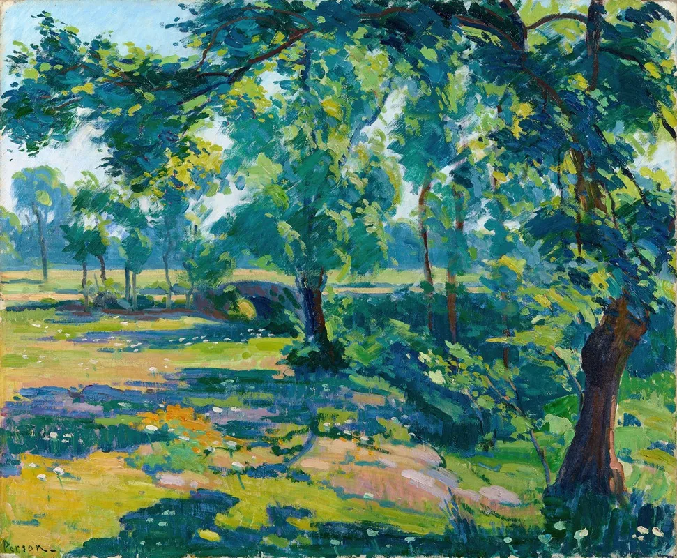 Paysage 77 Wall Art by Henri Person - High-Resolution Digital Print