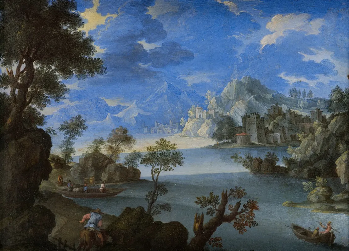 Paysage Au Bord Du Lac