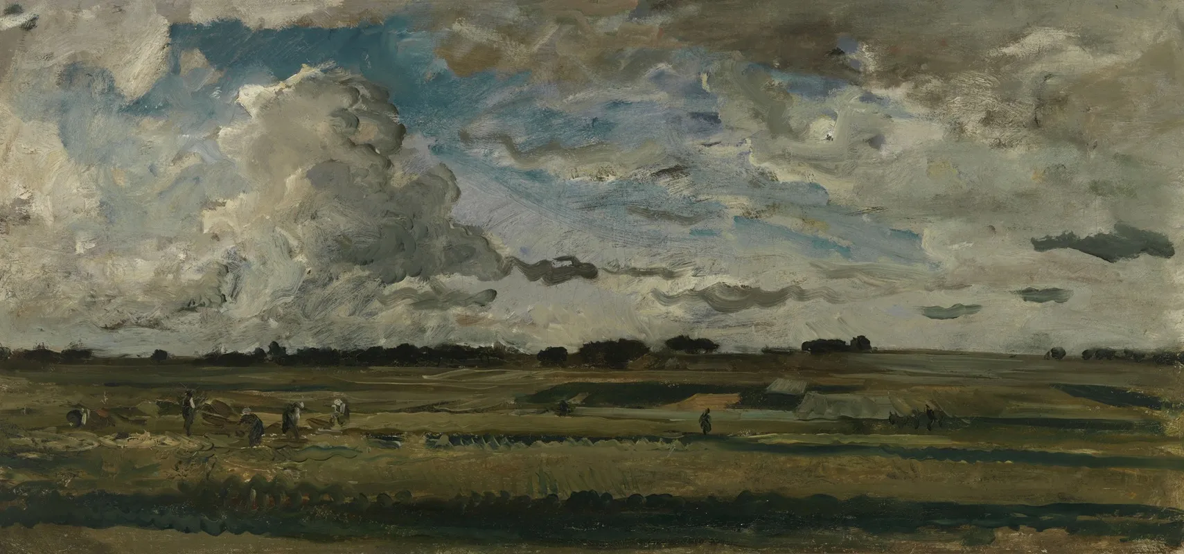 Paysage Aux Moissonneurs