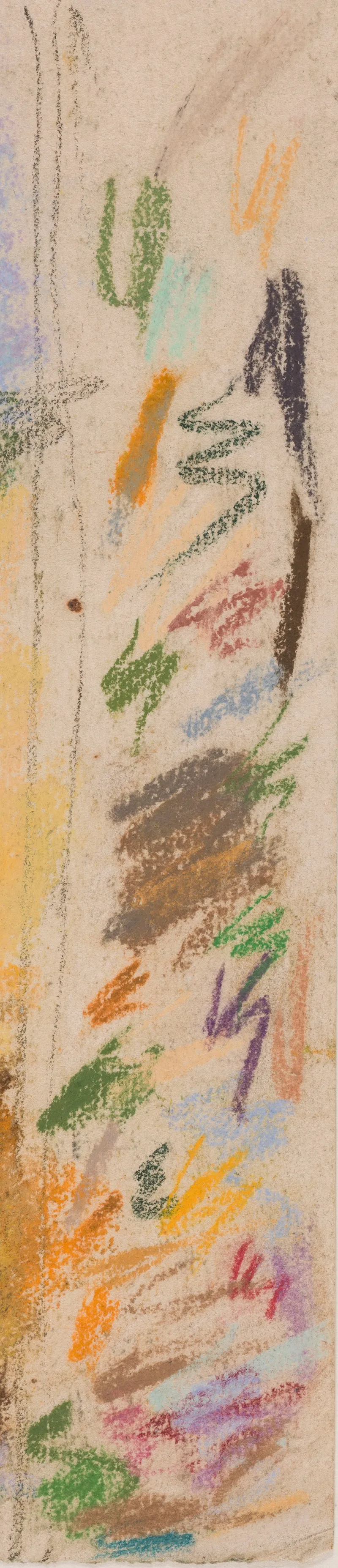 Paysage Avec Arbres Et Rochers Et Essais De Couleurs 2