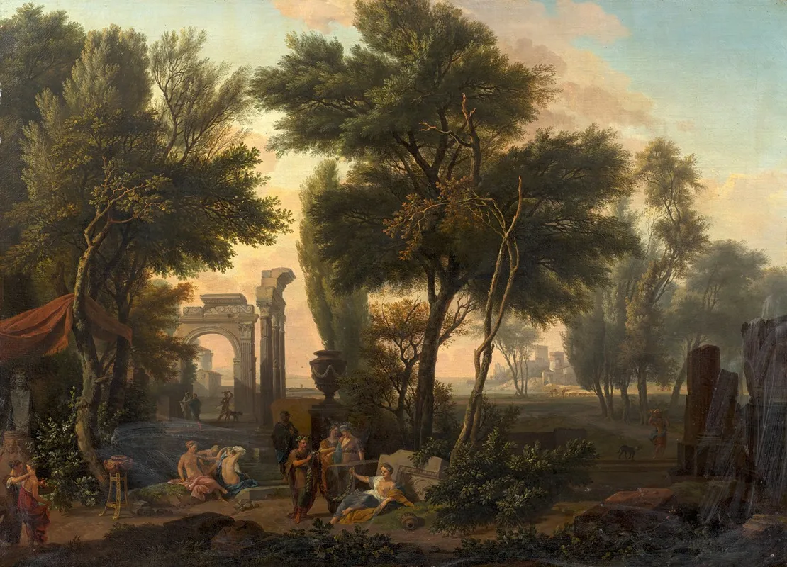 Paysage Classique Anime De Personnages