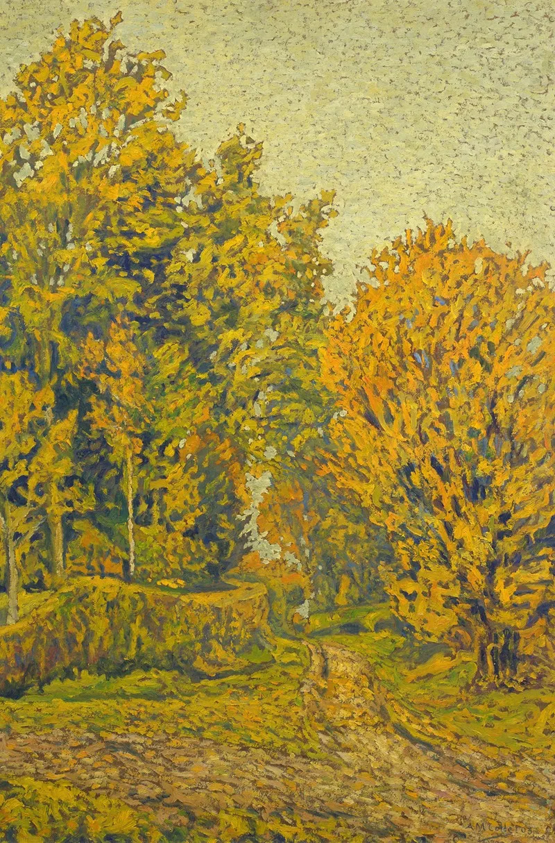 Paysage Dautomne A Baccarat Wall Art by Michel Auguste Colle - High-Resolution Digital Print