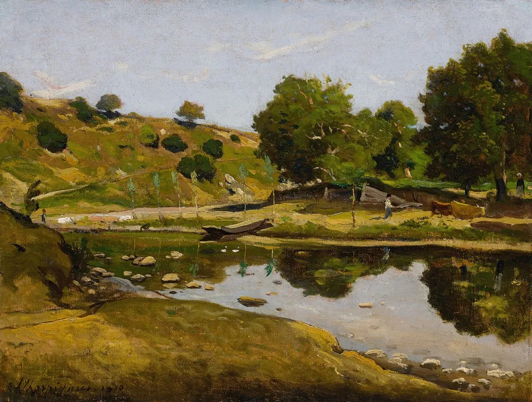 Paysage Ensoleille