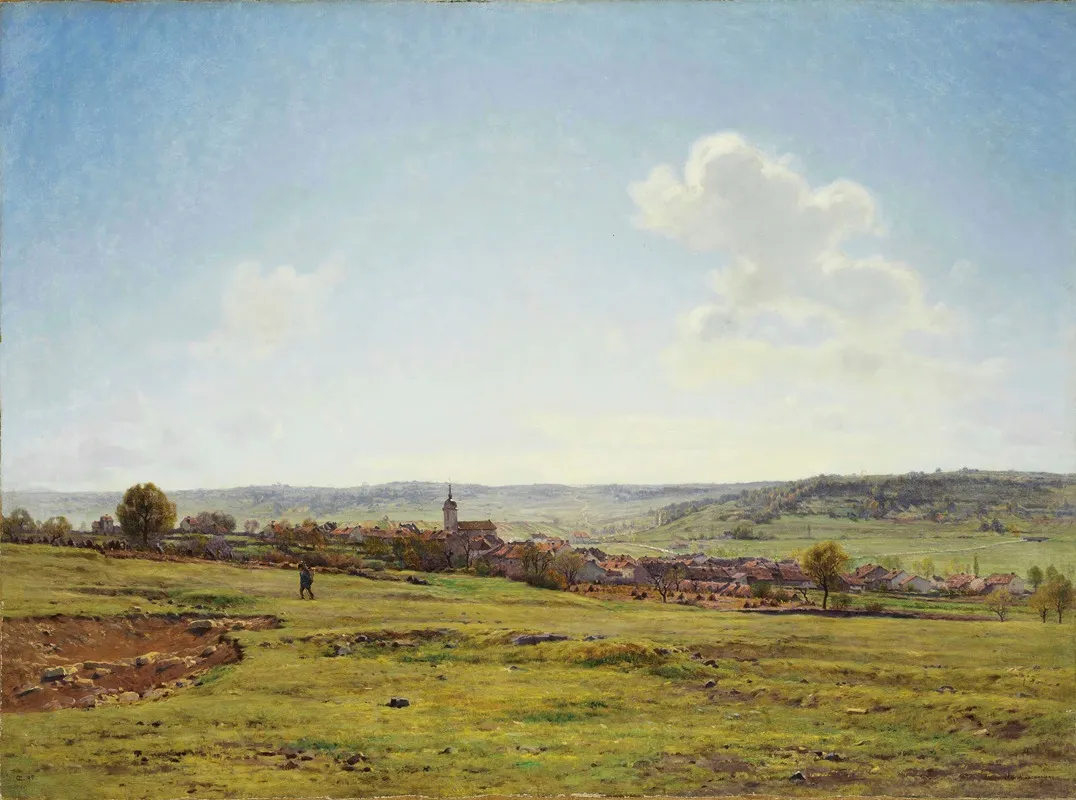 Paysage Pres De Fresnes