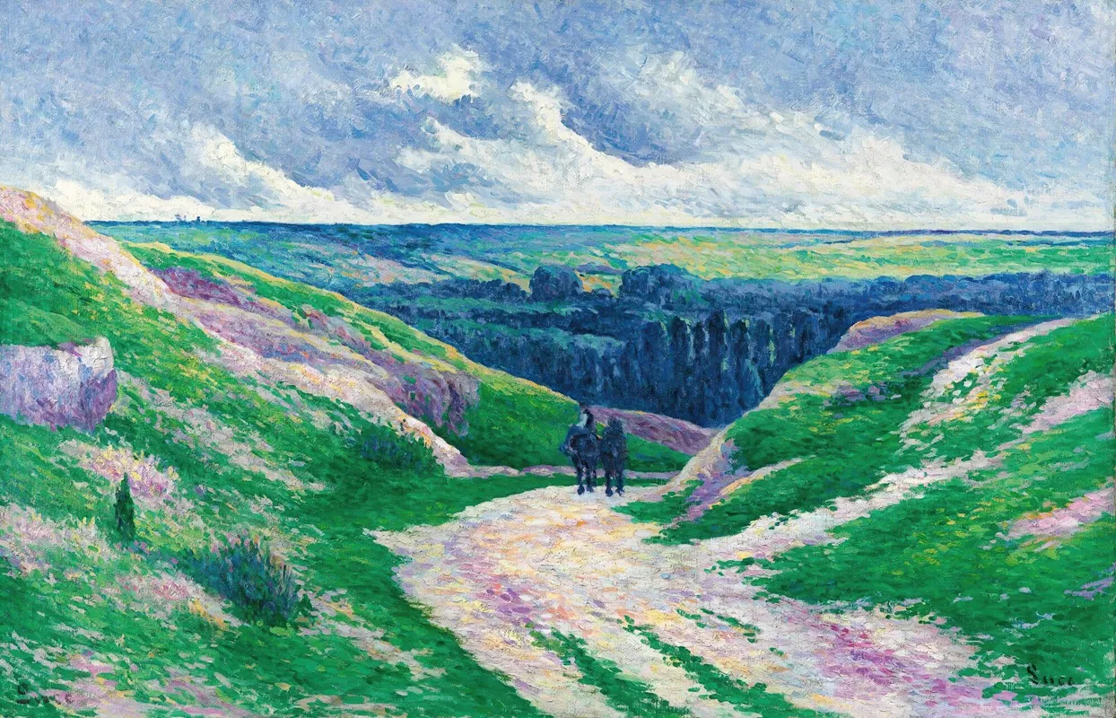 Paysage Pres De Moulineux Sur Oise