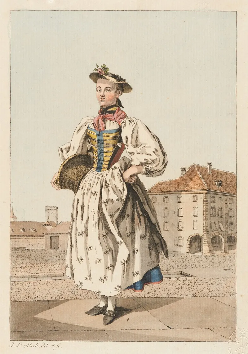 Paysanne Servante A Berne