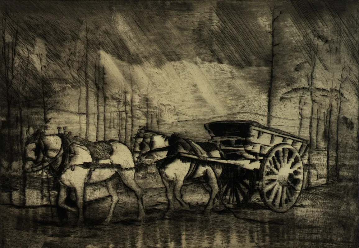 Peace In A Storm Flanders Wall Art by Charles L. Morgan - High-Resolution Digital Print