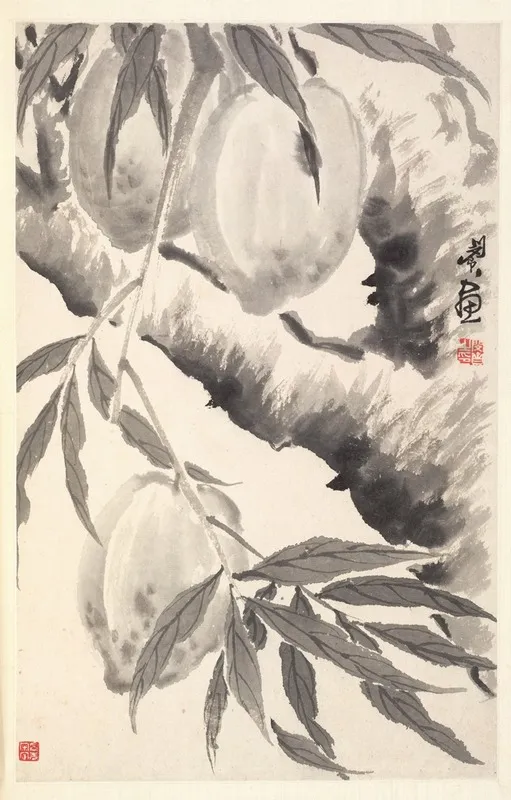 Peaches 3 Wall Art by Min Zhen - High-Resolution Digital Print