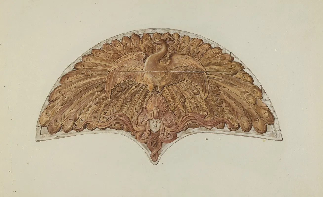 Peacock Cabin Decoration