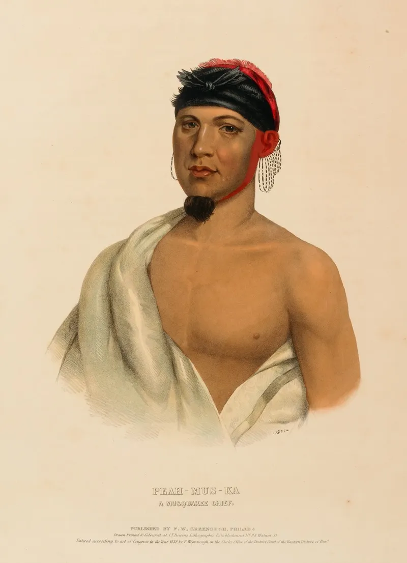 Peah Mus Ka A Musquake Chief