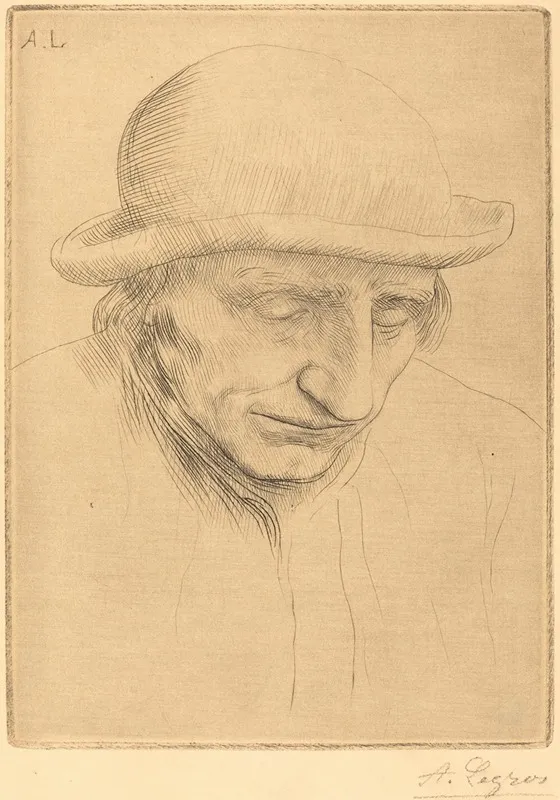 Peasant In A Round Hat Paysan Avec Chapeau Rond Ii