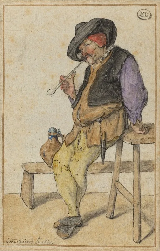 Peasant Smoking