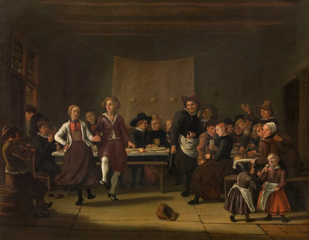 Peasant Wedding 3 Wall Art by Jan Victors - High-Resolution Digital Print