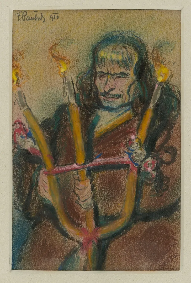 Peasant With A Candlestick