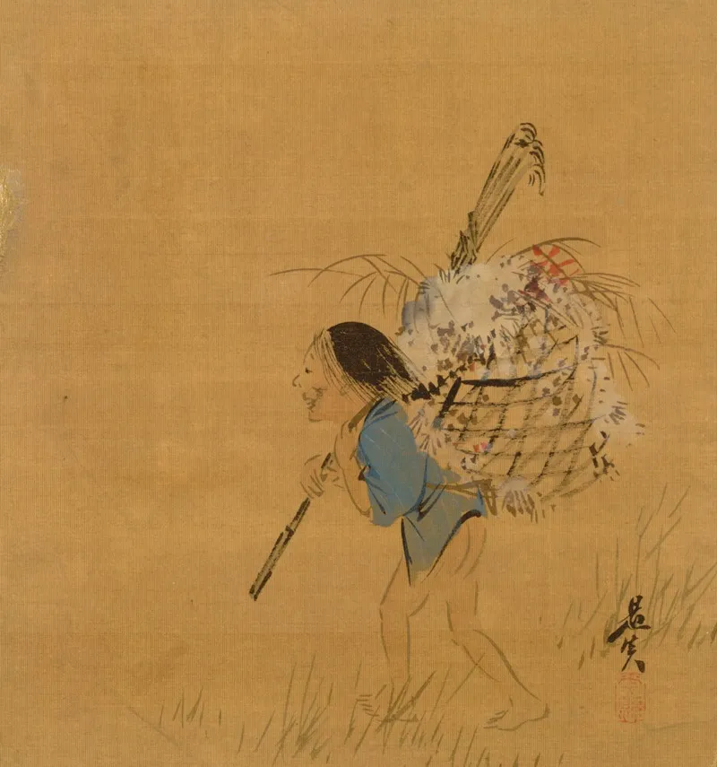Peasant With Basket