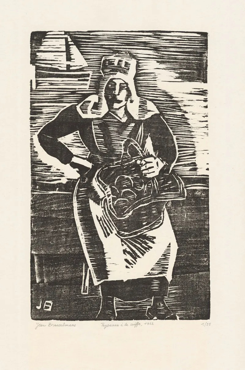 Peasant Woman With Headdress 2