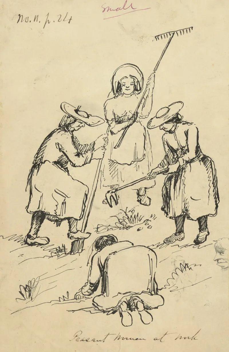 Peasant Women At Work