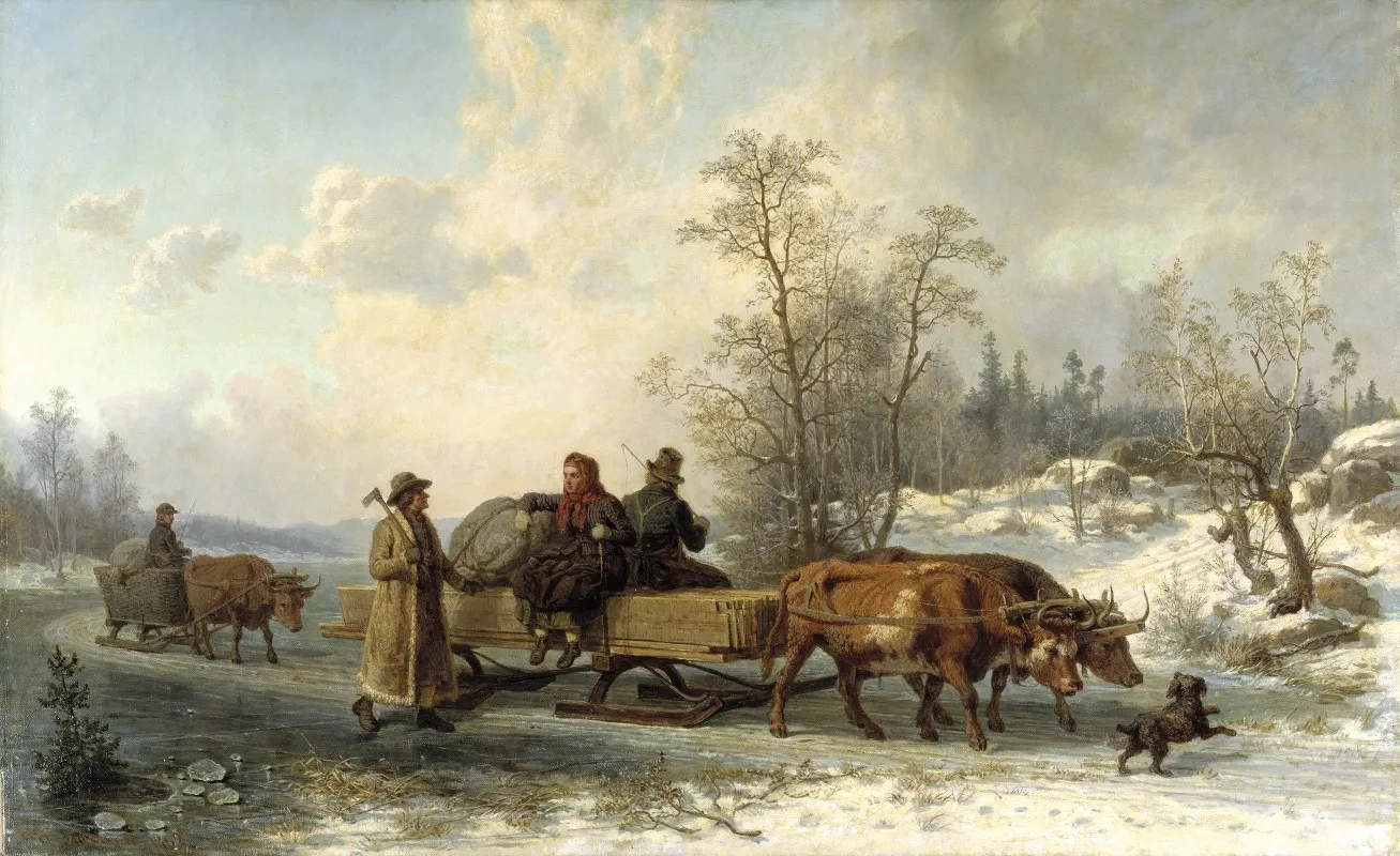 Peasants From Sorunda On Their Way To Stockholm 2